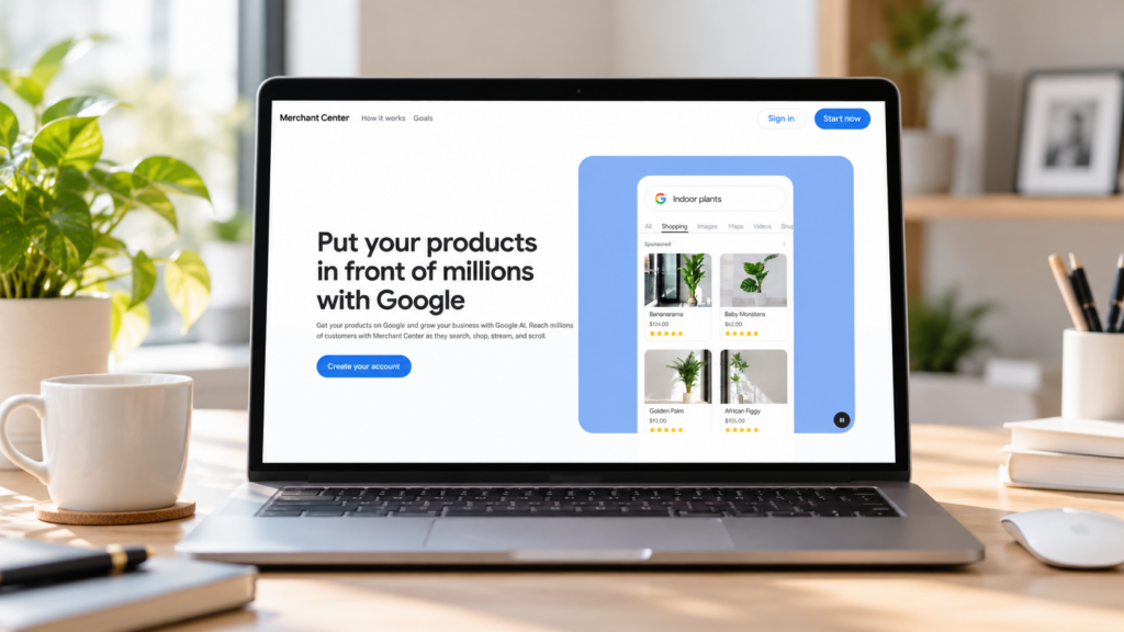 Google Merchant Center — preču rādīšana Google meklētājā